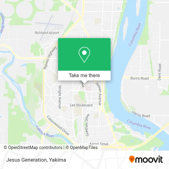 Jesus Generation map