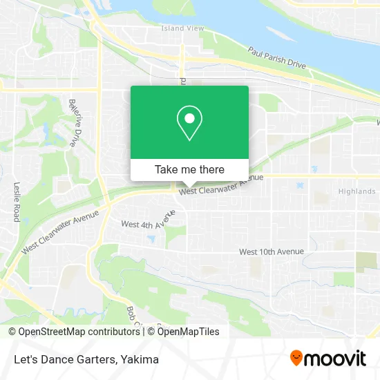 Let's Dance Garters map