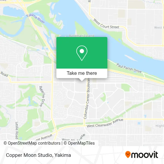 Copper Moon Studio map