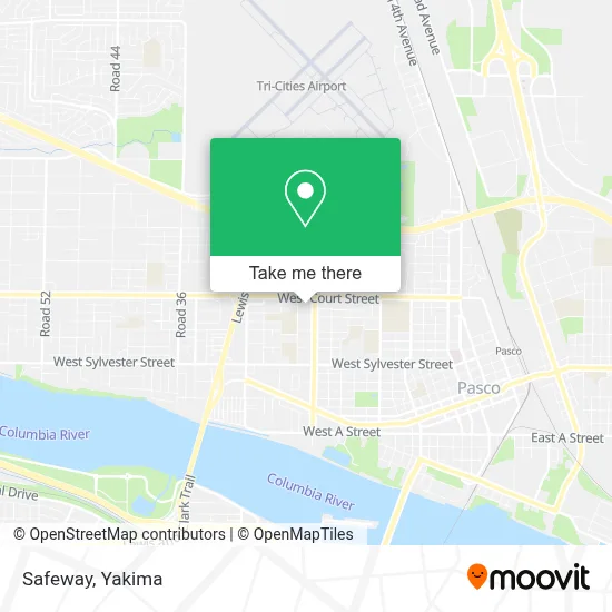 Safeway map