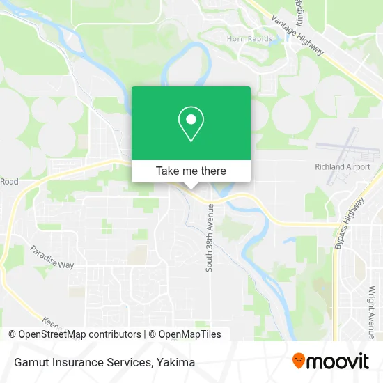 Gamut Insurance Services map