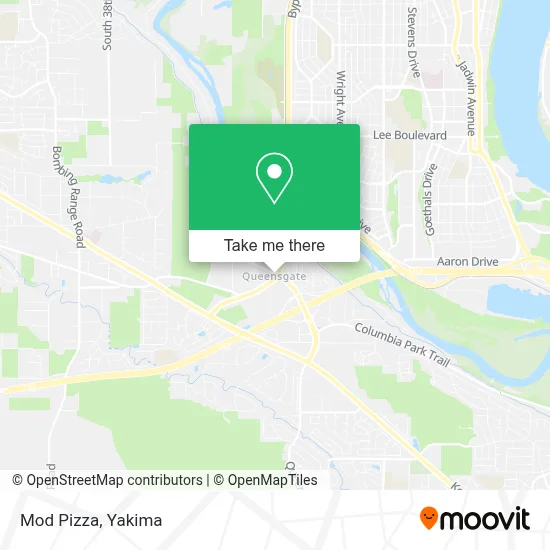 Mod Pizza map