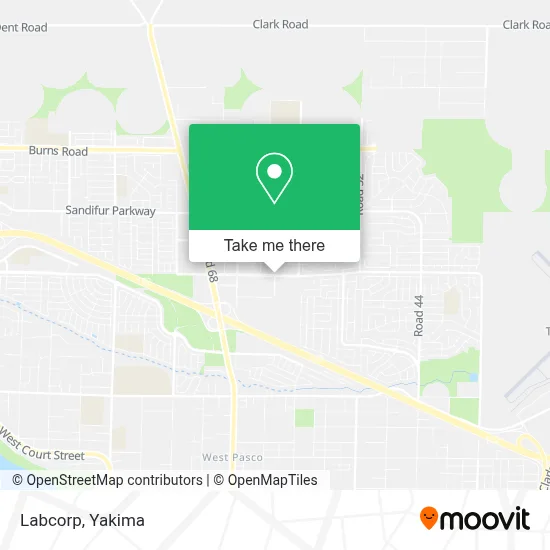 Labcorp map
