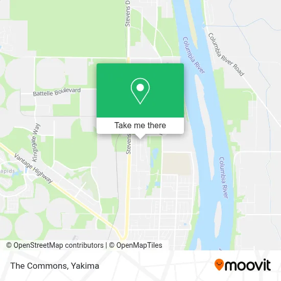 The Commons map