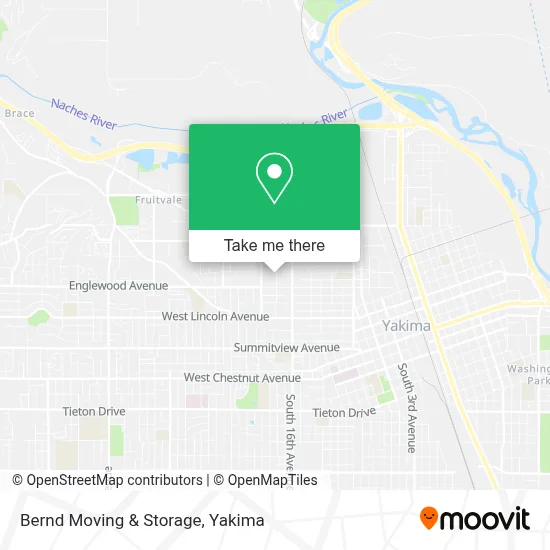 Bernd Moving & Storage map
