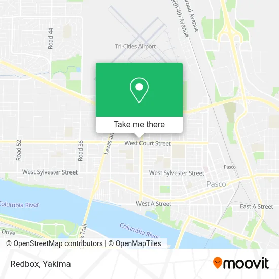 Redbox map