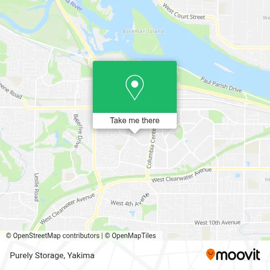 Purely Storage map