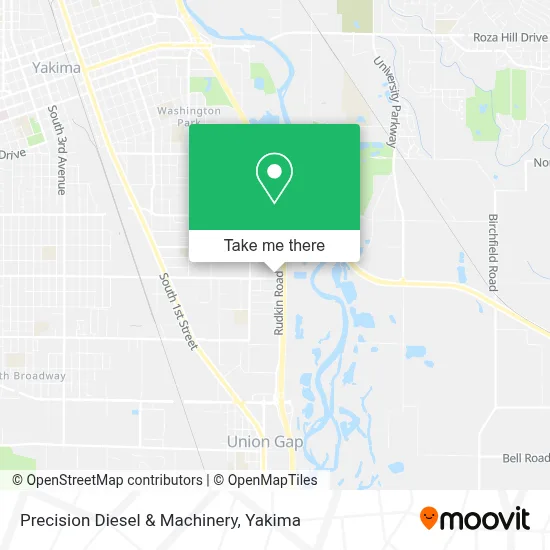 Precision Diesel & Machinery map
