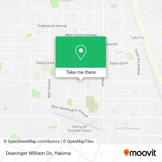 Dearinger William Dc map