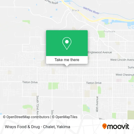 Wrays Food & Drug - Chalet map