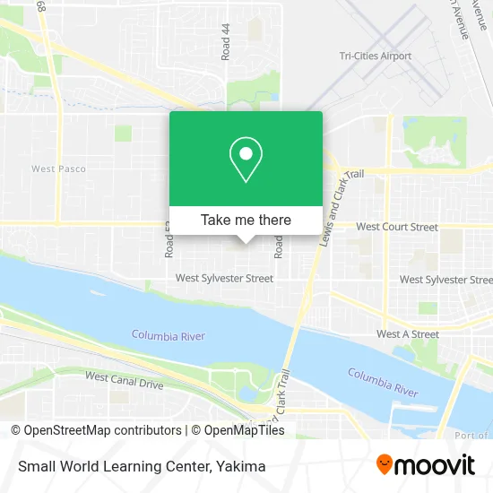 Small World Learning Center map