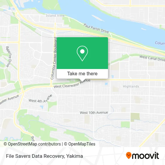 File Savers Data Recovery map
