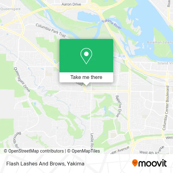 Flash Lashes And Brows map