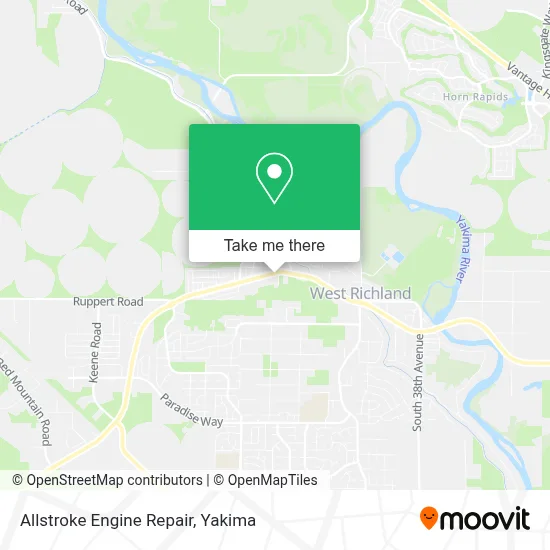 Allstroke Engine Repair map