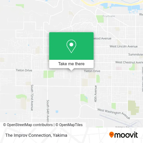 The Improv Connection map