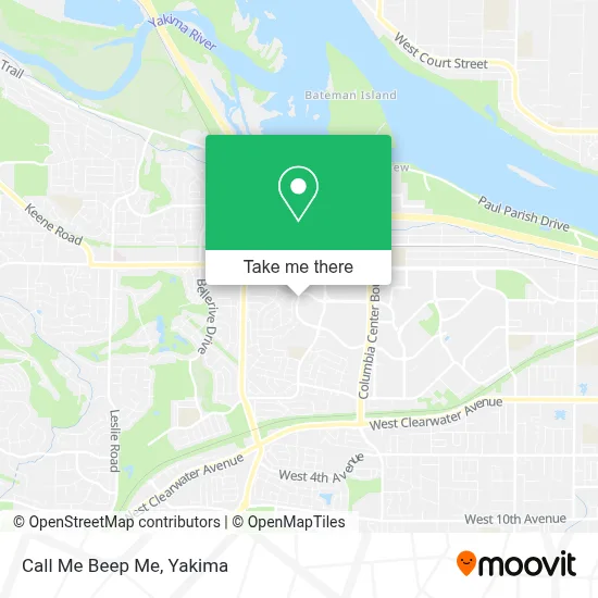 Call Me Beep Me map