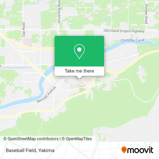 Baseball Field map