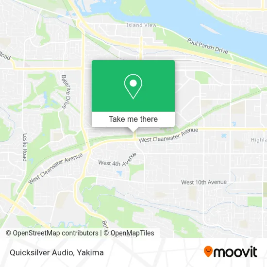 Quicksilver Audio map