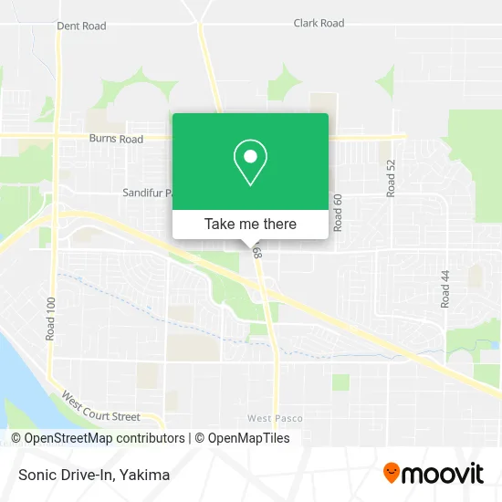 Sonic Drive-In map