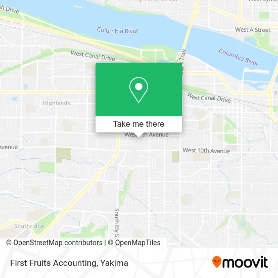 First Fruits Accounting map