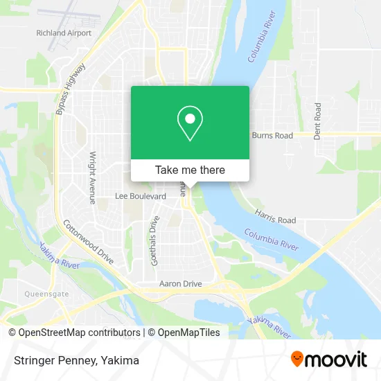 Stringer Penney map