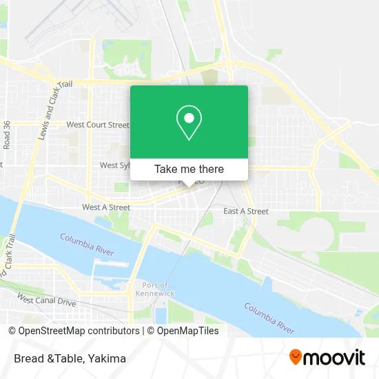Bread &Table map