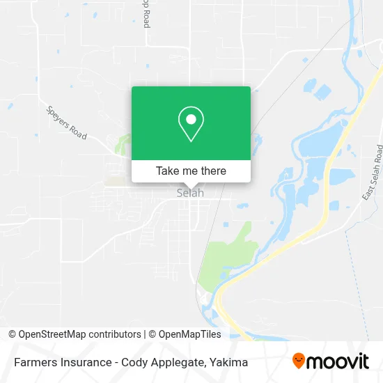 Farmers Insurance - Cody Applegate map
