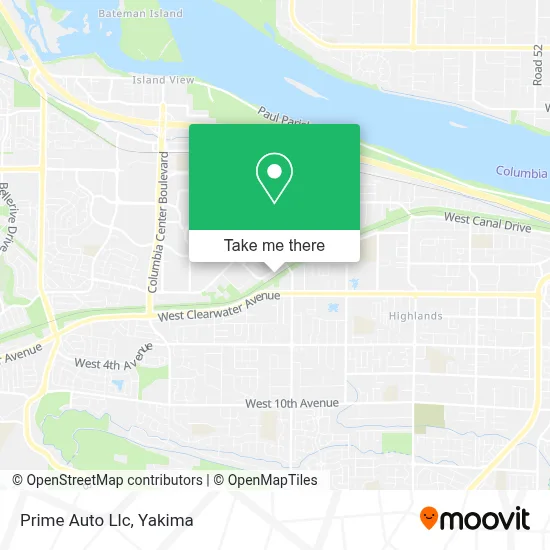 Prime Auto Llc map
