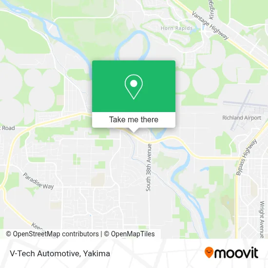 V-Tech Automotive map