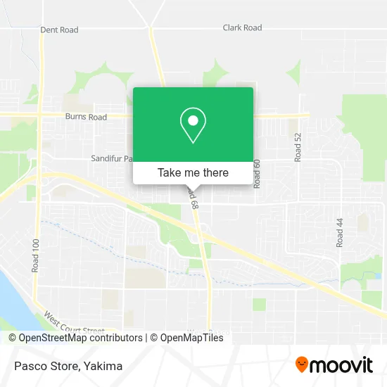 Pasco Store map