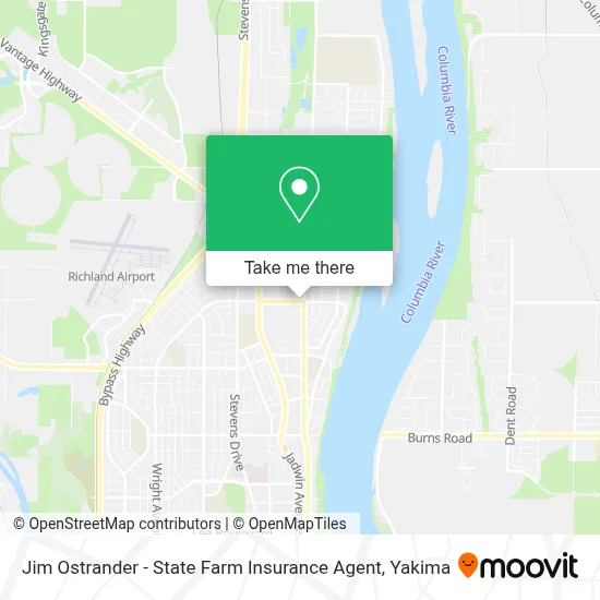 Jim Ostrander - State Farm Insurance Agent map