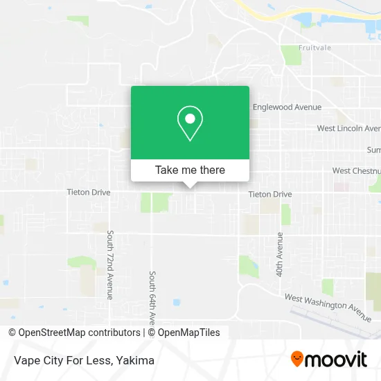 Vape City For Less map