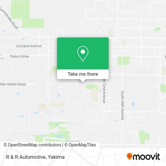 R & R Automotive map