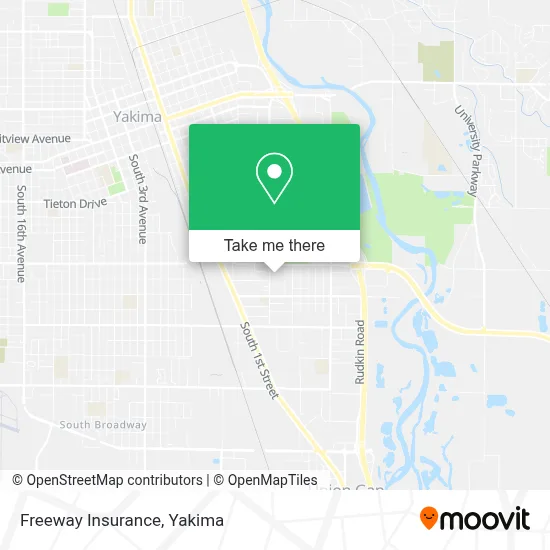 Freeway Insurance map