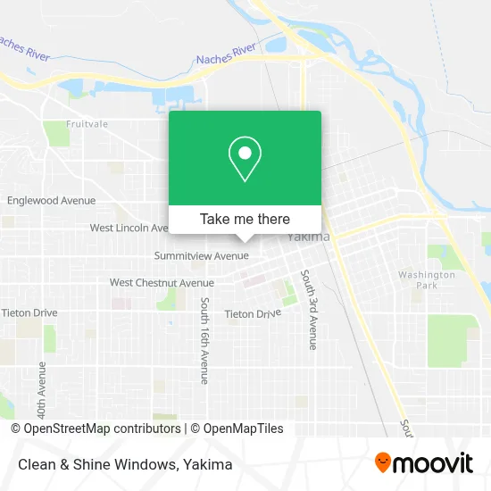 Clean & Shine Windows map