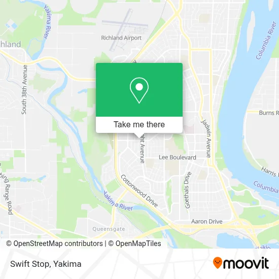 Swift Stop map