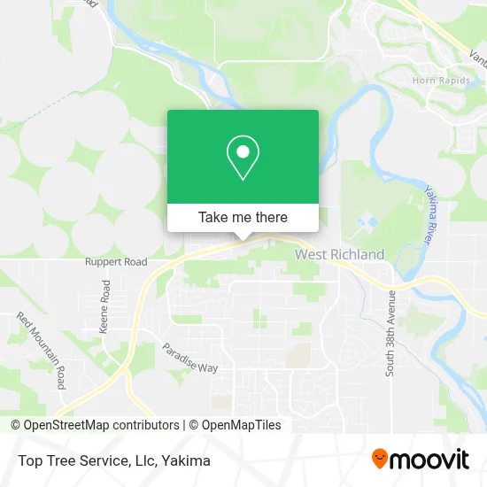 Top Tree Service, Llc map