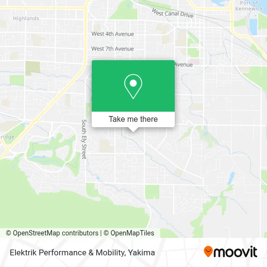 Elektrik Performance & Mobility map