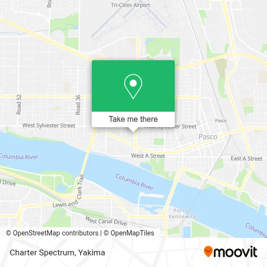 Charter Spectrum map