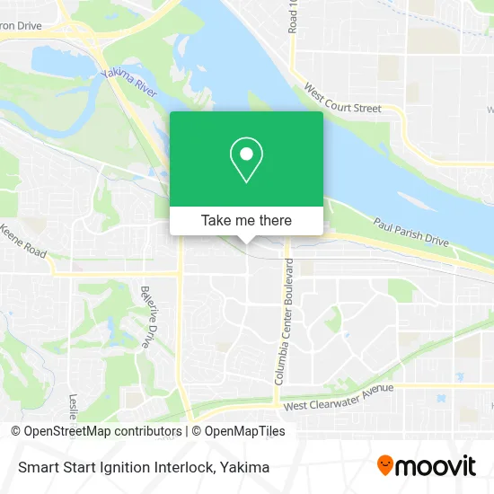 Smart Start Ignition Interlock map