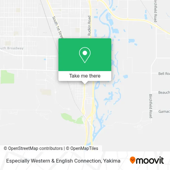 Especially Western & English Connection map