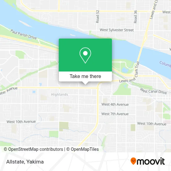 Allstate map