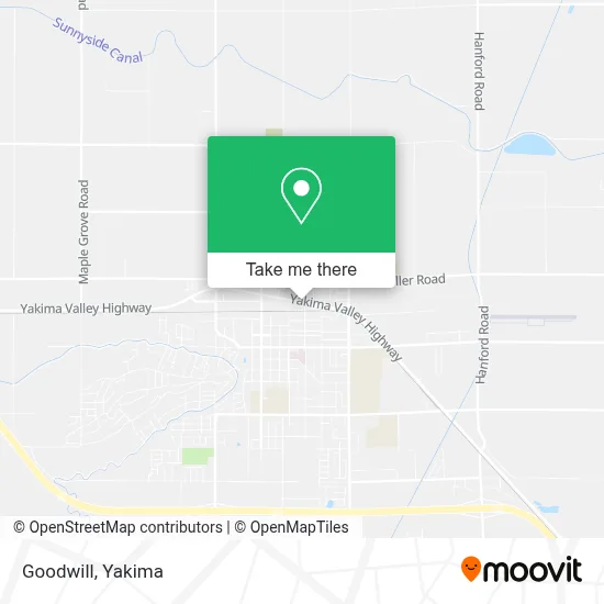 Goodwill map