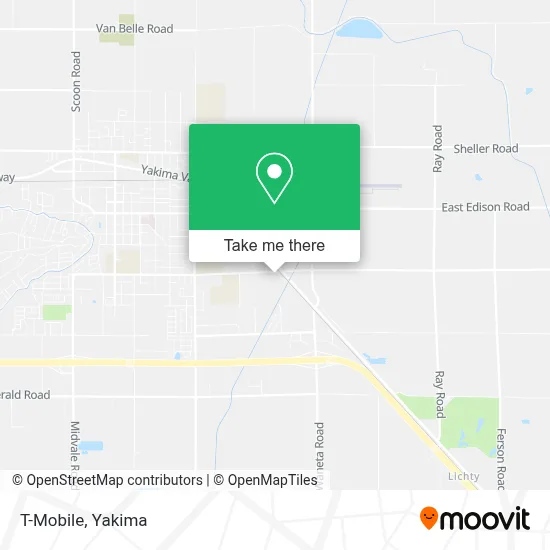 T-Mobile map