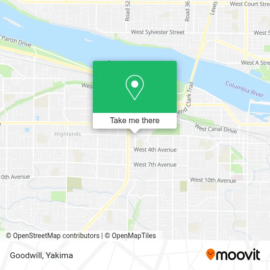 Goodwill map