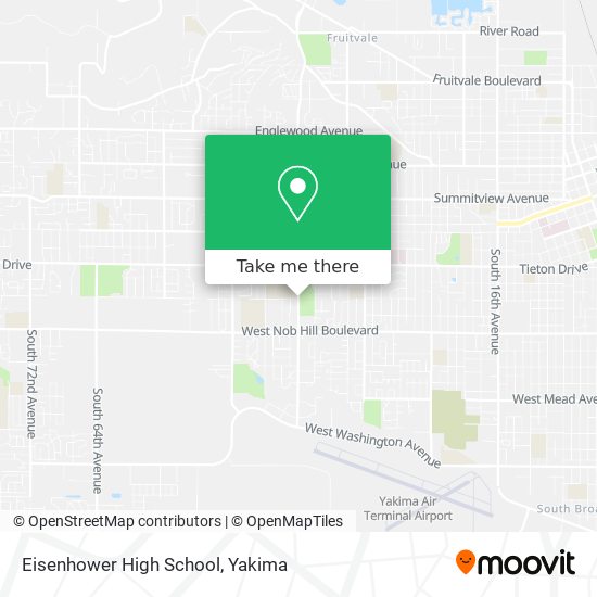 Eisenhower High School map