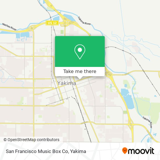 San Francisco Music Box Co map