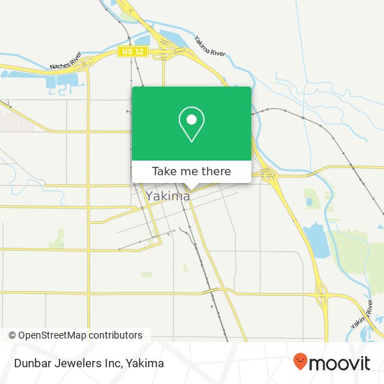 Dunbar Jewelers Inc map