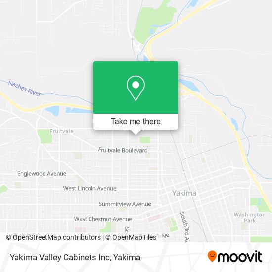 Yakima Valley Cabinets Inc map