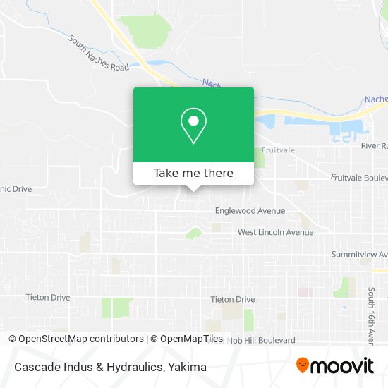 Mapa de Cascade Indus & Hydraulics